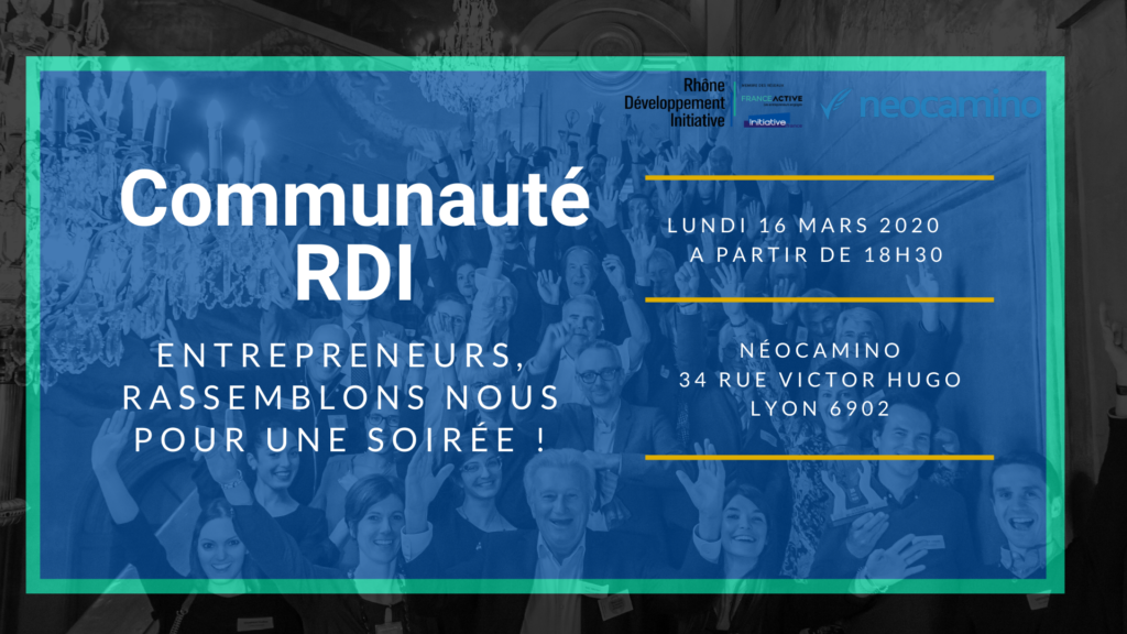 Soirée "Développez votre réseau avec la Communauté des Entrepreneurs RDI"