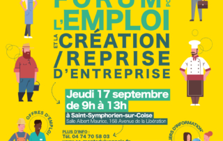 Forum pour l'emploi St Symphorien sur Coise