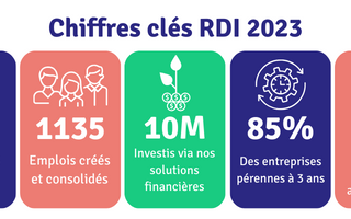 RDI - Les chiffres clés de l'année 2023