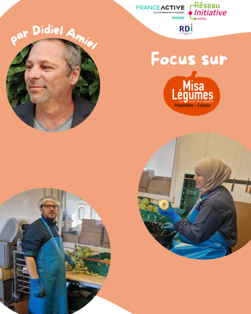 Didier Amiel, entrepreneur chez Misa Légumes
